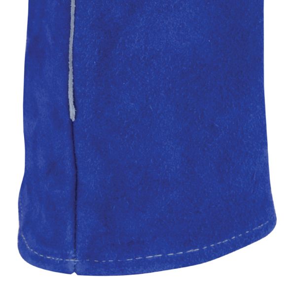 99-818 GUANTE SOLDADOR AZUL C/HULE ESPUMA HILO KEVLAR
