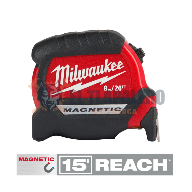 FLEXOMETRO 5 MTS MAGNETICO 0716 MILWAUKEE