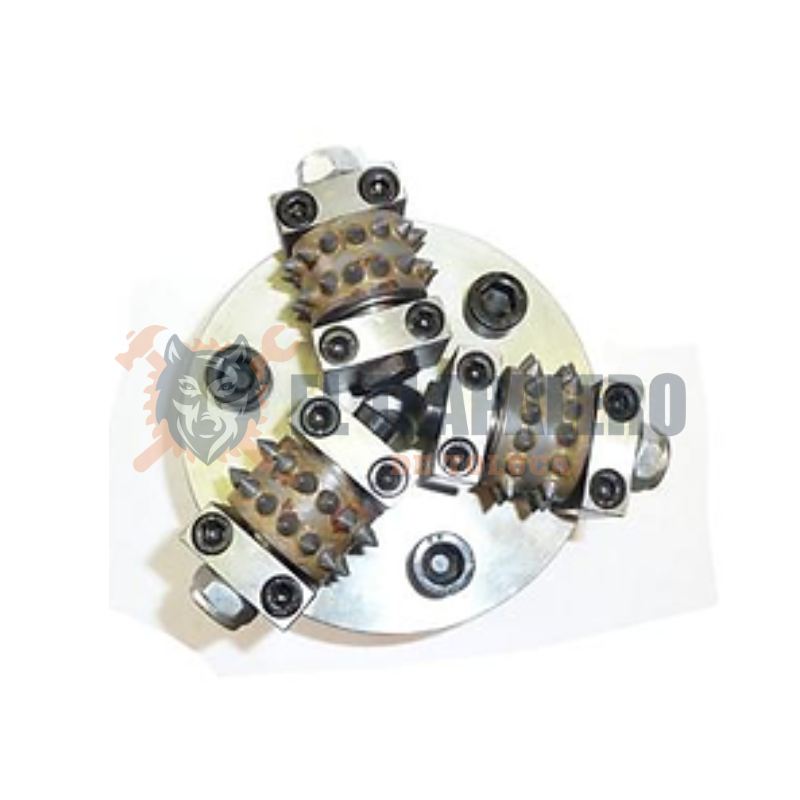 MARTELINA 5 PULGADAS DE DIAMETRO 3 RODILLOS USO RUDO ENTRADA MM14- 5/8