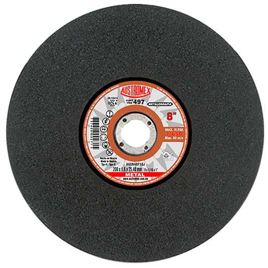 Disco para Corte de Metal 8 x1/16"x1" (41) Mod. 497 AUSTROMEX