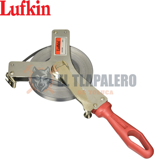 CINTA METRICA METALICA DE CRUCETA 30 MTS./ING. LUFKIN