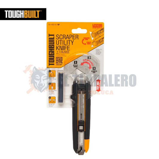CUCHILLO RASPADOR UTILITARIO TB-H4S5-01 TOUGHBUILT
