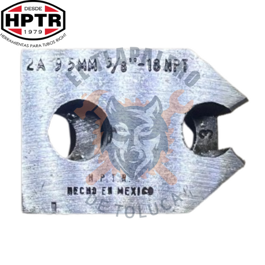Dado Mod. 2 A para tarraja 3/8” 9.5 18 HPTR