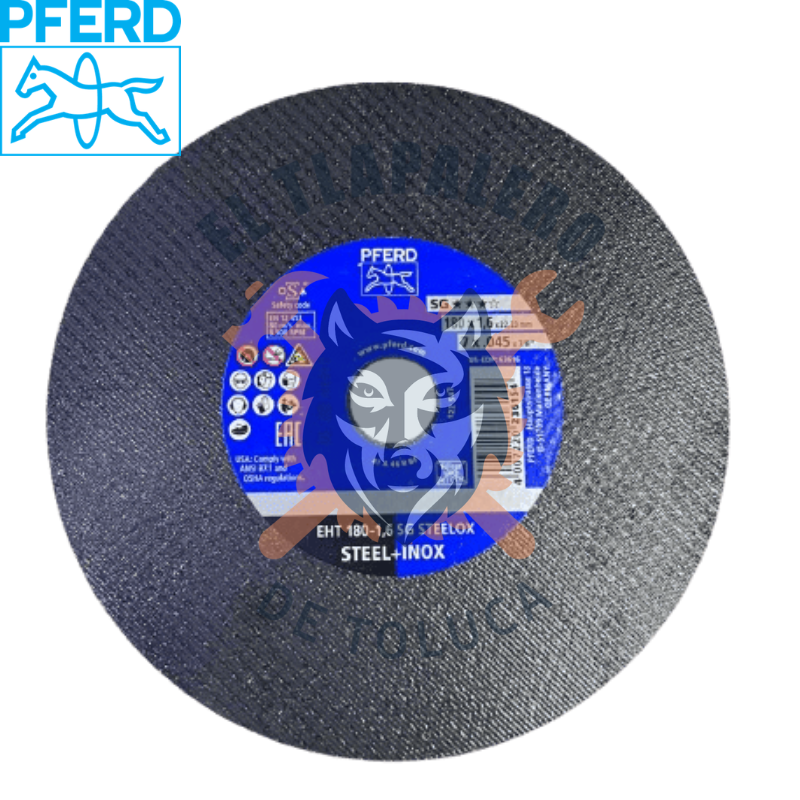 807729 DISCO DE CORTE INOX 7" PFERD