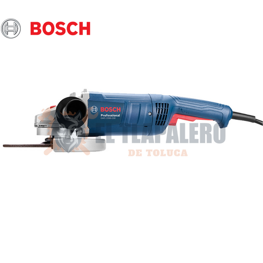 ESMERILADORA ANGULAR 9" GWS 2200-230 BOSCH