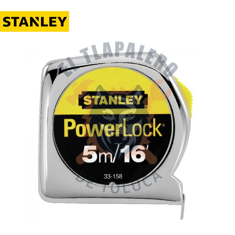 33-158 FLEXOMETRO POWER LOCK 5 MTS 33 500 STANLEY