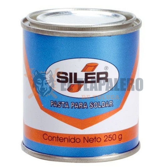 BOTE DE PASTA PARA SOLDAR SILER 250GRS