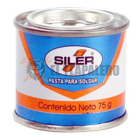 BOTE DE PASTA PARA SOLDAR SILER 75 GRS