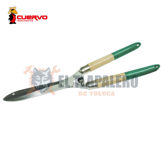 TIJERA P/PODA DOS MANO HOJA12 TOPE HULE MANGO DE MADERAPUÑO NEUPRANO 38428 MARCA CUERVO